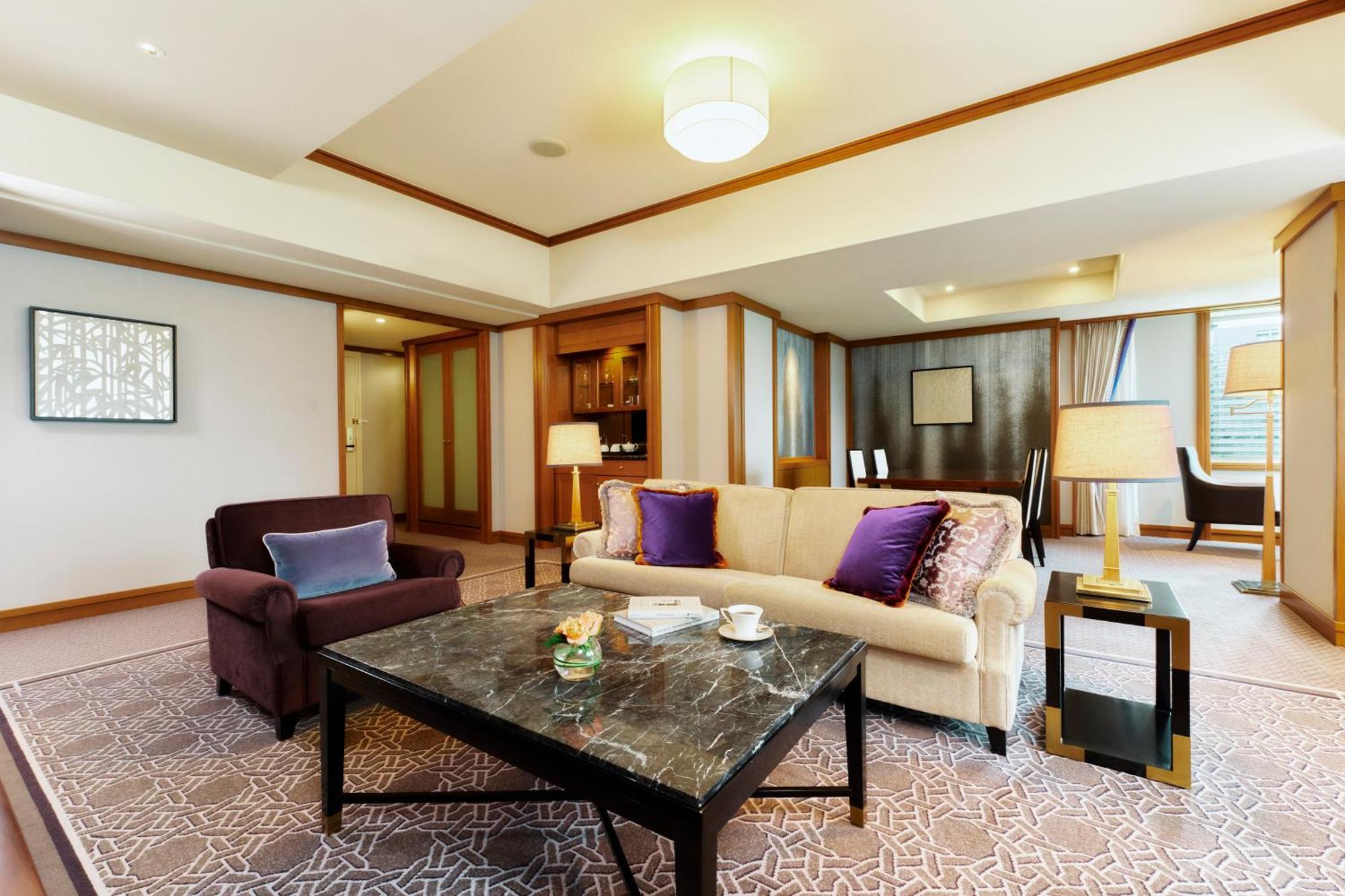 帝国ホテル東京 東京都 エクステリア 写真 A suite at the hotel