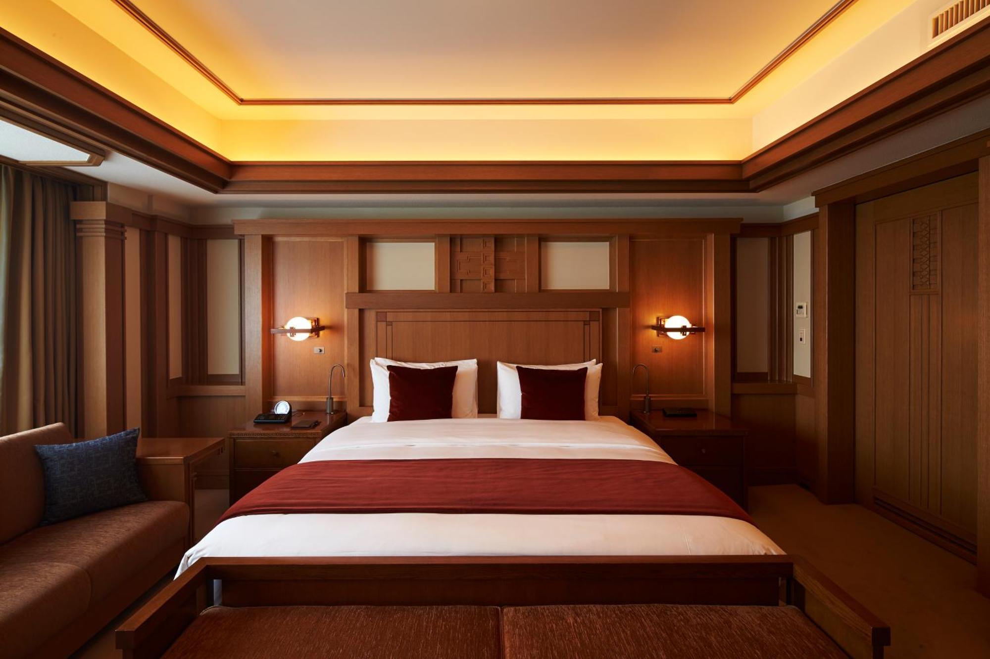 帝国ホテル東京 東京都 エクステリア 写真 A bedroom at the hotel
