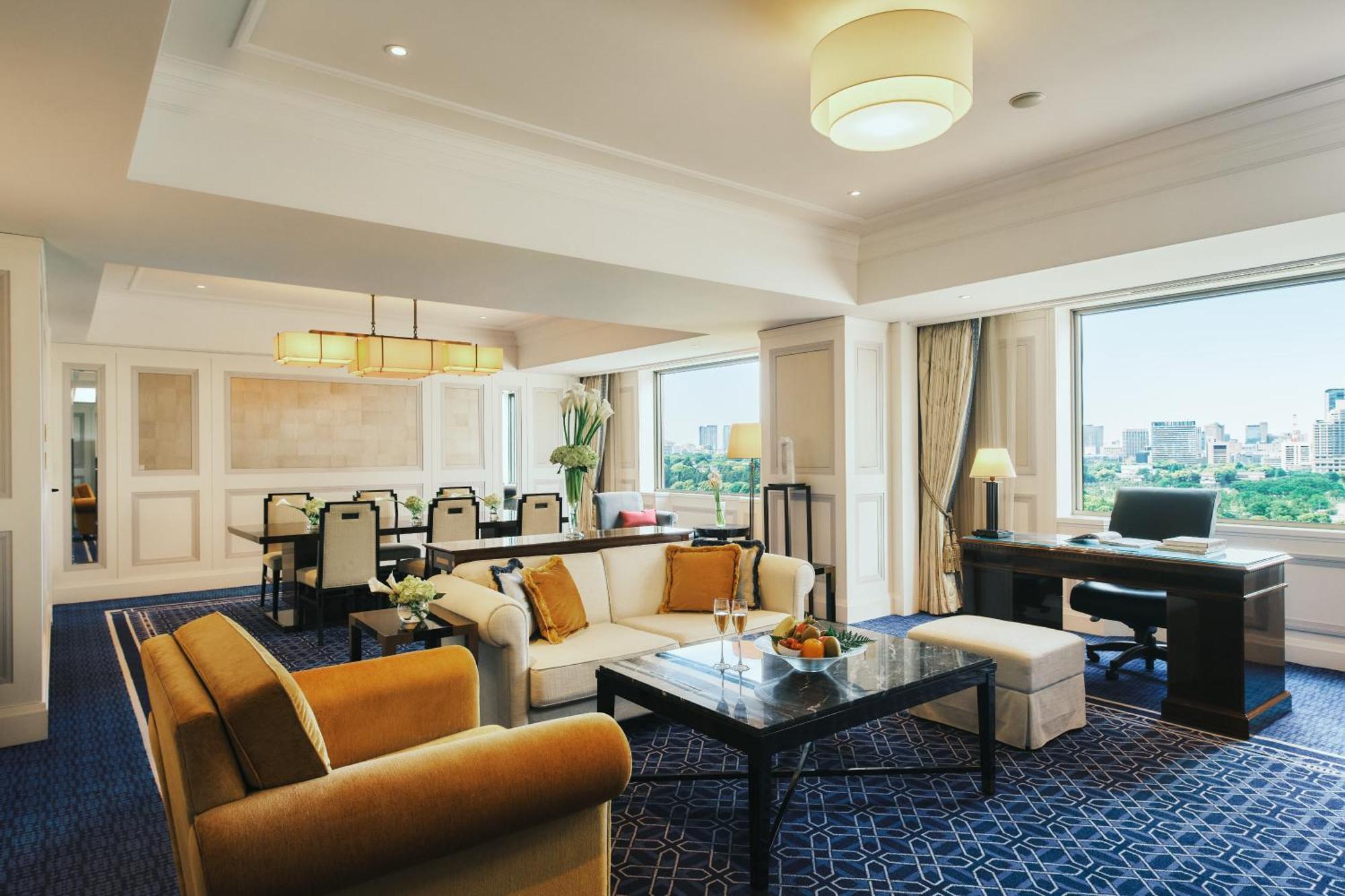 帝国ホテル東京 東京都 エクステリア 写真 A suite at the Mandarin Oriental, Tokyo